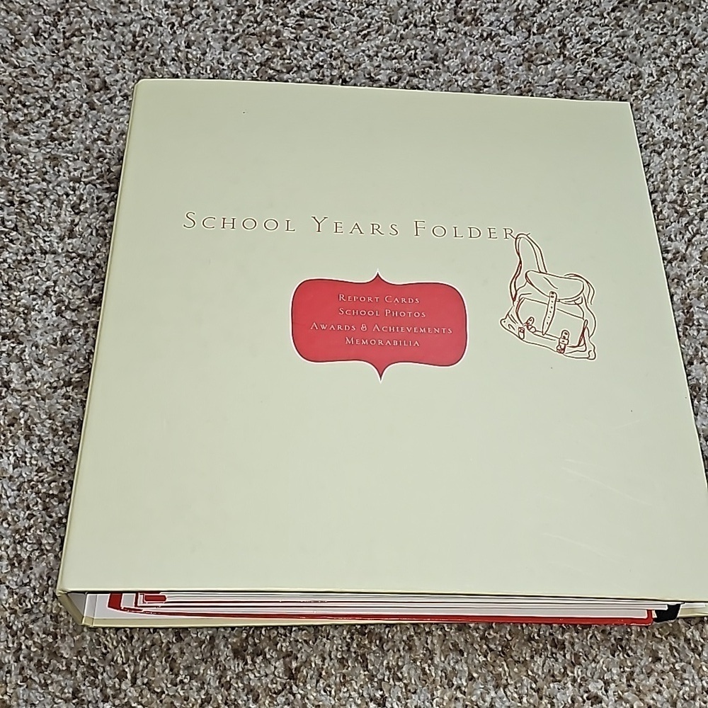 NEW School Years Folder